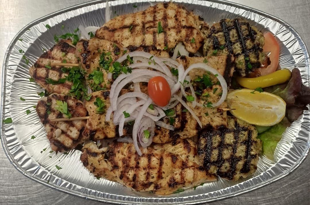 Gegrilltes Fleisch griechisch – Restaurant Olympia Pforzheim